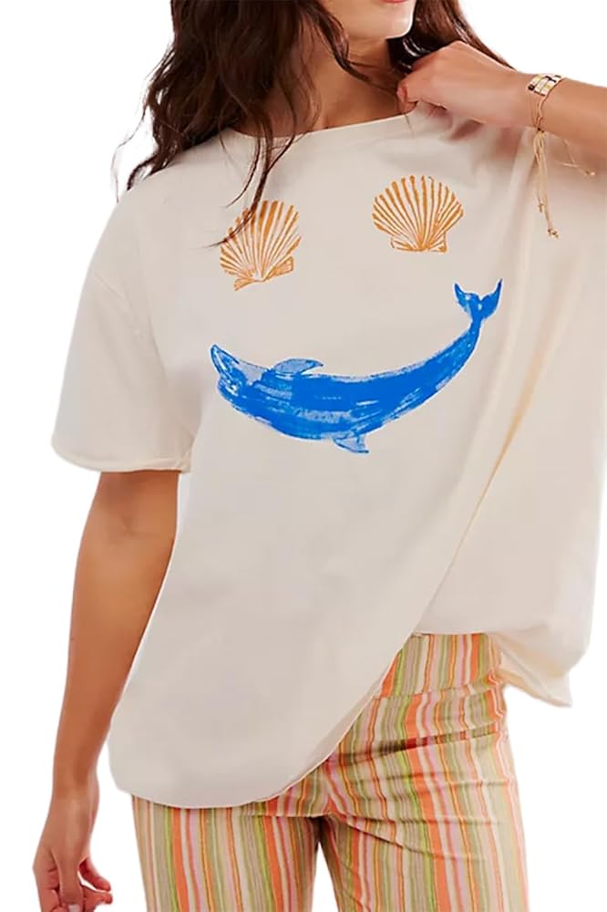 ★WAIKEI★ Cloud illustration short sleeve t-shirt white YKB Designer fashion, Seoul-fully created | W Concept